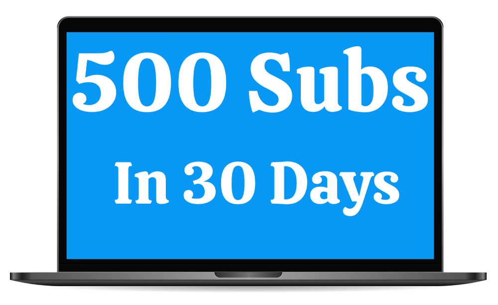 [GET] 500 Subscribers In 30 Days Free Download