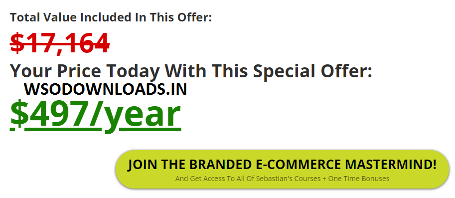 [GET] Branded E-Commerce Mastermind + Bonuses Download