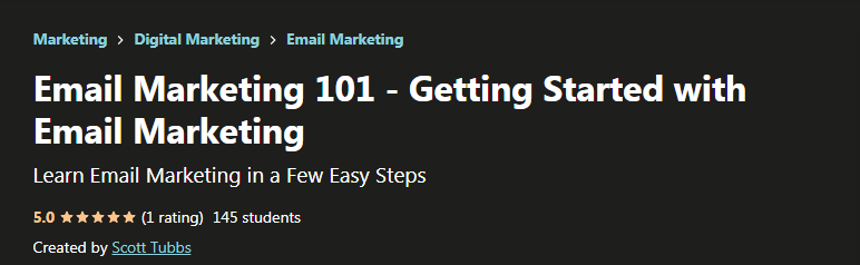 [GET] Email Marketing 101 – Getting Started with Email Marketing Free Download