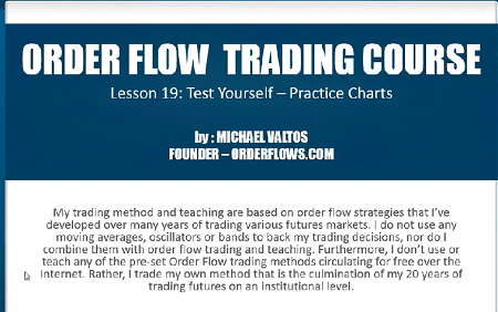 [SUPER HOT SHARE] Michael Valtos – Order Flow Trading Course Download