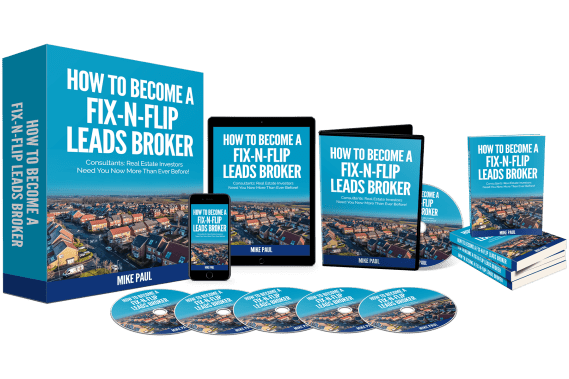 [GET] Mike Paul – Fix N Flip Leads Broker + OTO’s Free Download