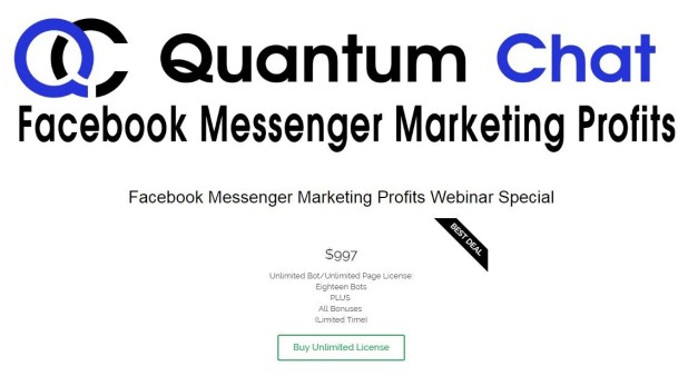 [SUPER HOT SHARE] Quantum Chat Bots $997 Download