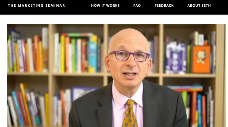 [SUPER HOT SHARE] Seth Godin – The Marketing Seminar Summer Session Download