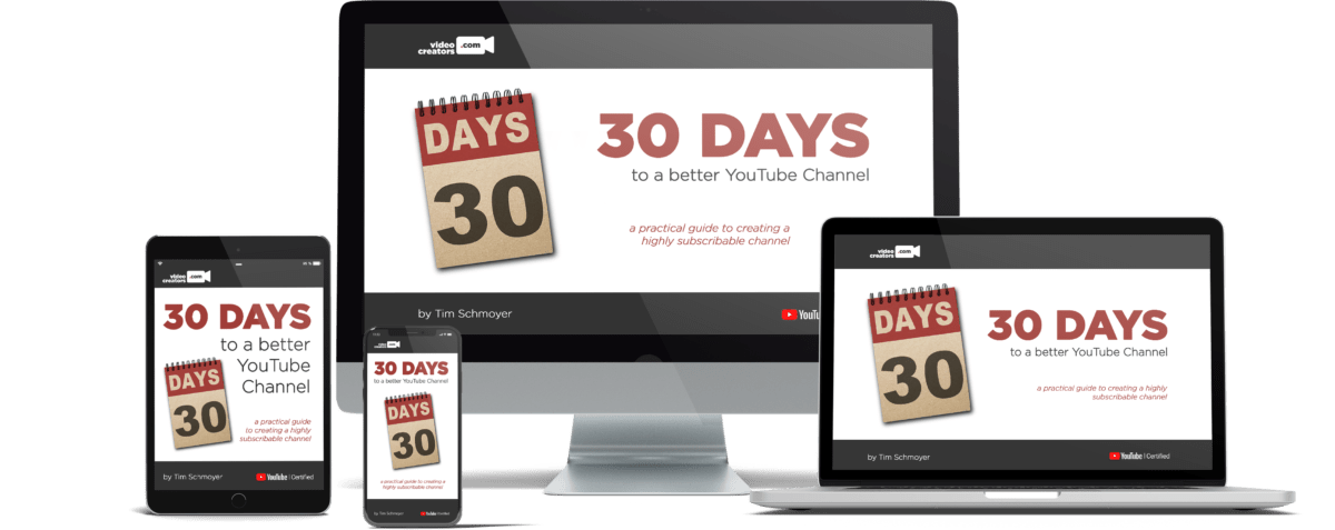 [SUPER HOT SHARE] Tim Schmoyer – 30 Days to A Better YouTube Channel Download