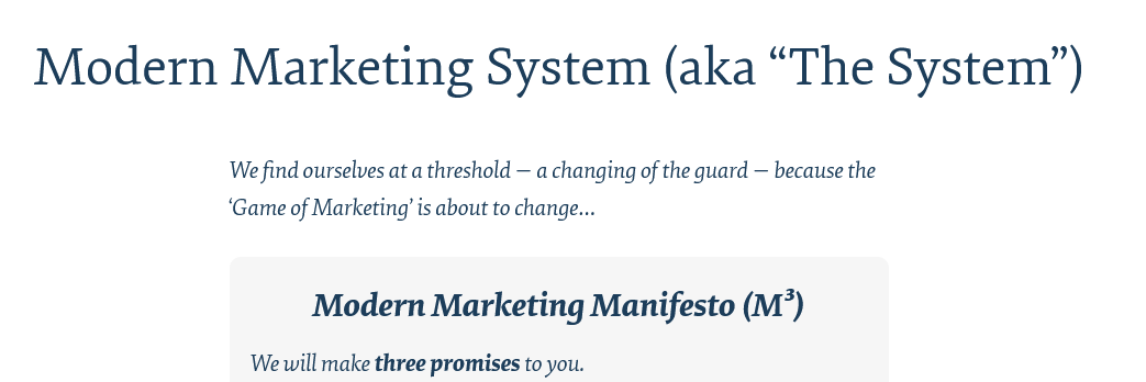 André Chaperon – Modern Marketing System Download