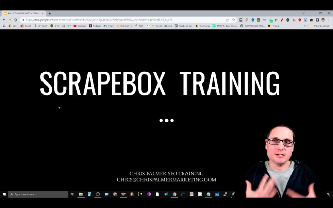 Chris Palmer – ScrapeBox Training Download