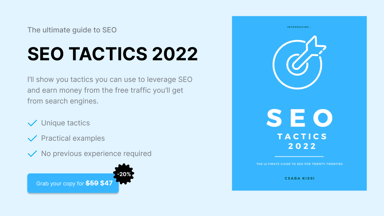 Csaba Kissi – SEO Tactics 2022 Download