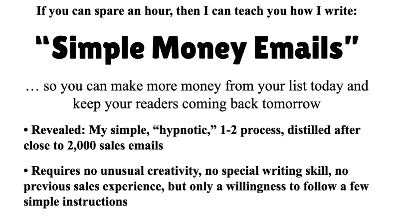 John Bejakovic – Simple Money Email Download