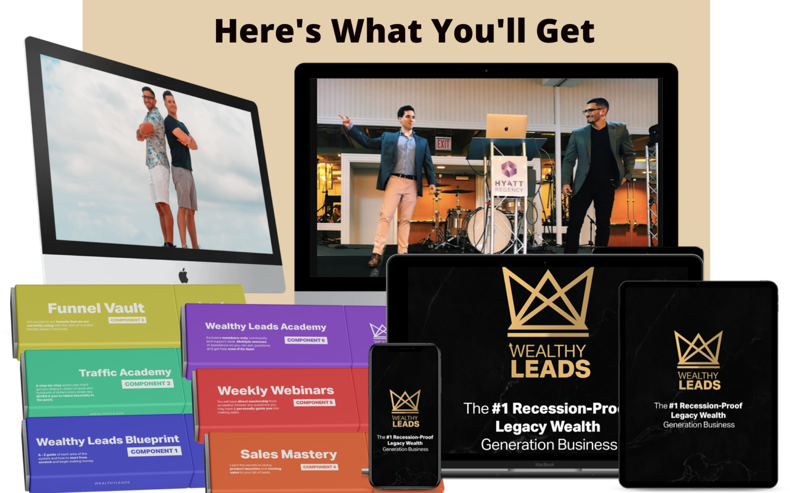 Laz Chavez &amp; Richard Telfeja – Wealthy Leads Download