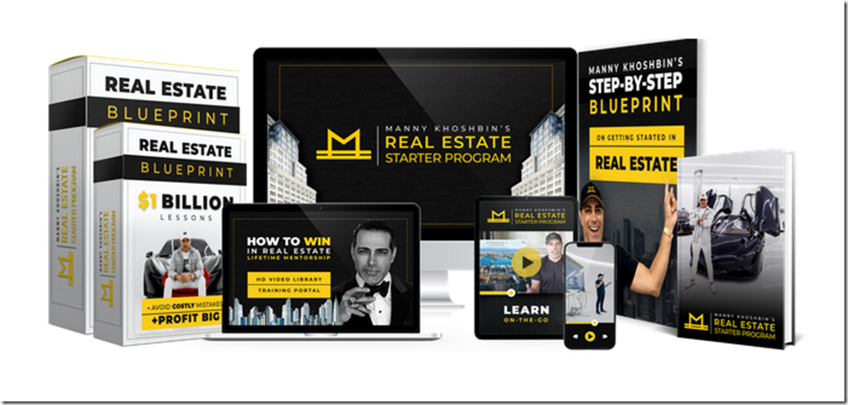 Manny Khoshbin – Real Estate Starter Program Download