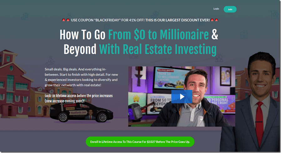 Meet Kevin – Real Estate Investing From $0 to Millionaire & Beyond Download