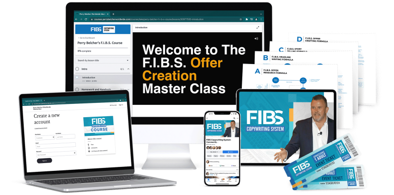 Perry Belcher – F.I.B.S. Offer Creation Masterclass Download